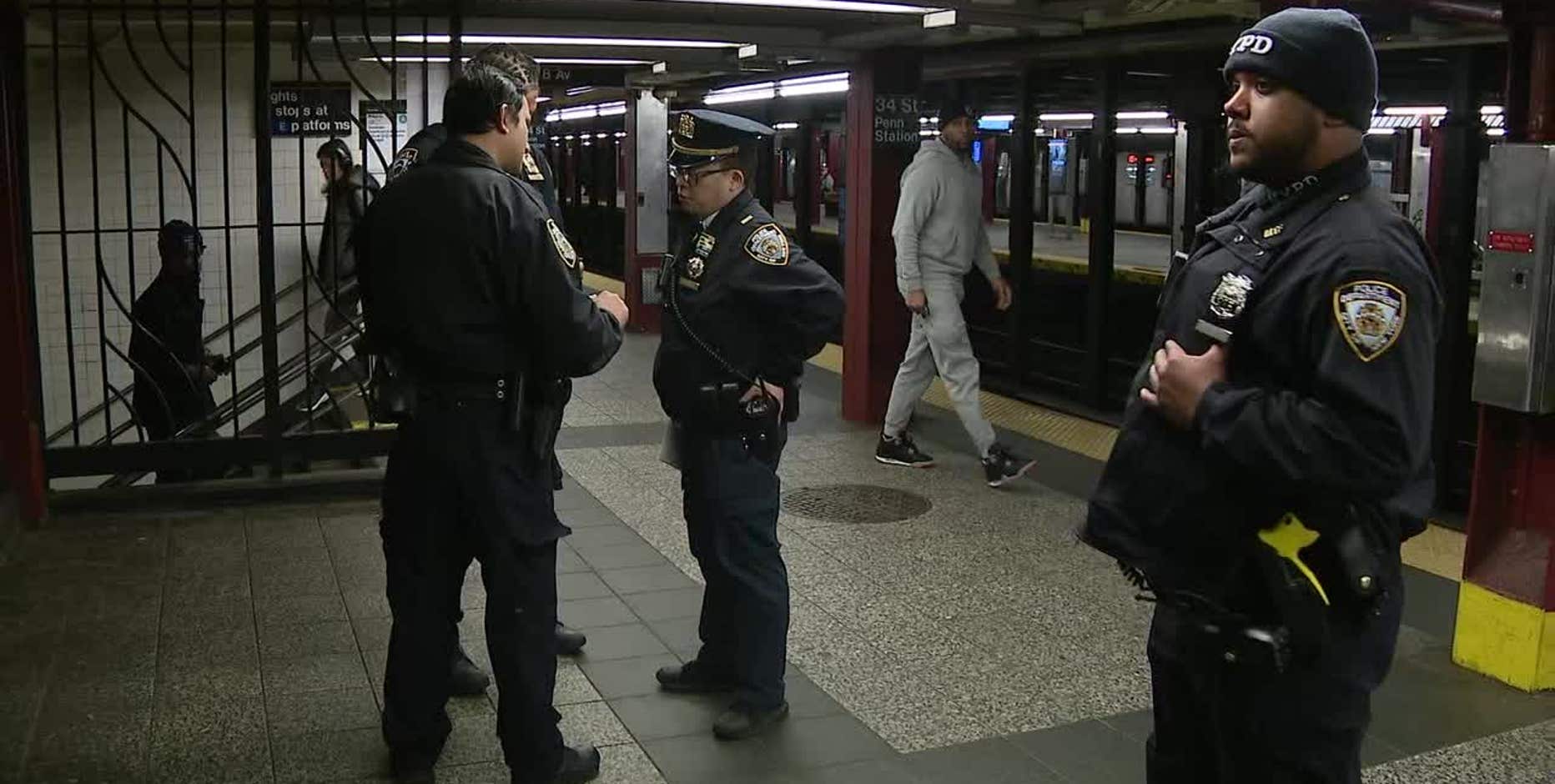 NY plan to add more cops to NYC subway has $154M price tag